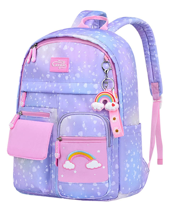 Amythe Kinderrucksack Mädchen,Rucksack Kindergarten,Schulranzen Mädchen 1-3. klasse, Leichte und Was