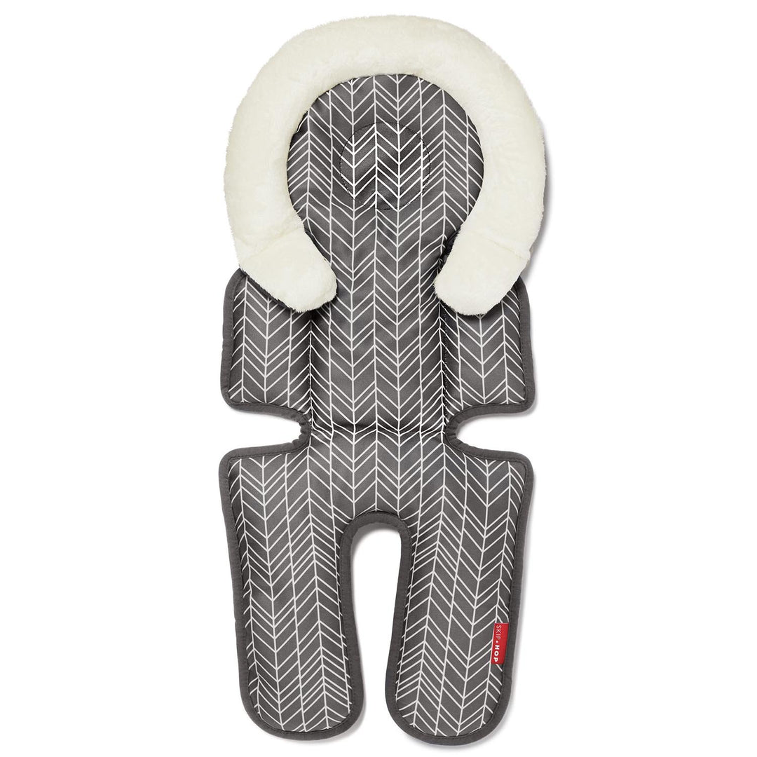 Skip Hop Stroll & Go Cool Touch Stützbandage für Kleinkinder, Feder-Design, Grau Grau Feder, Grau Fe