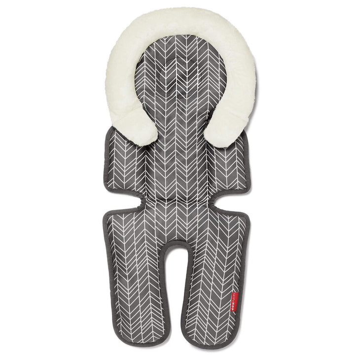Skip Hop Stroll & Go Cool Touch Stützbandage für Kleinkinder, Feder-Design, Grau Grau Feder, Grau Fe