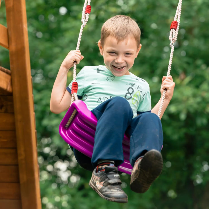 Schaukel Garten Kinderschaukel Schaukelsitz Schaukelbrett Brettschaukel für Kinder zum Schaukeln Out