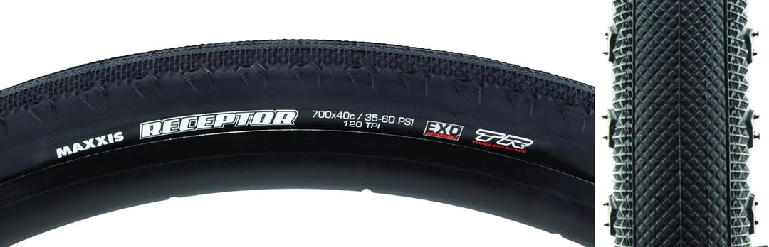 RECEPTOR-Reifen - 700x40c - tr. flexibel - Exo / Tubeless Ready