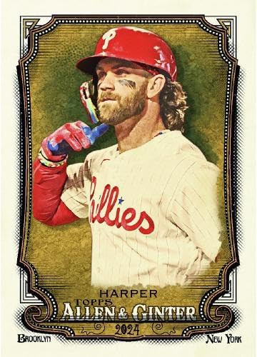 Topps 2024 Allen & Ginter Baseball Factory versiegelte Vorteilsbox – Baseball-Wachspackungen