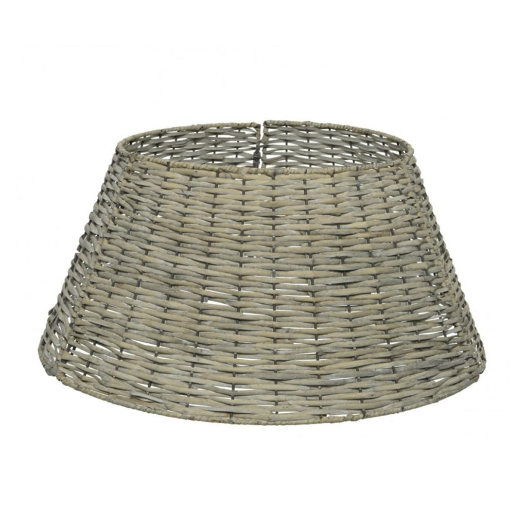Weihnachtsbaumrock aus Weide 70x28cm - für Bäume bis 240 cm 1 Stück - Abdeckung Weihnachtsbaumstände