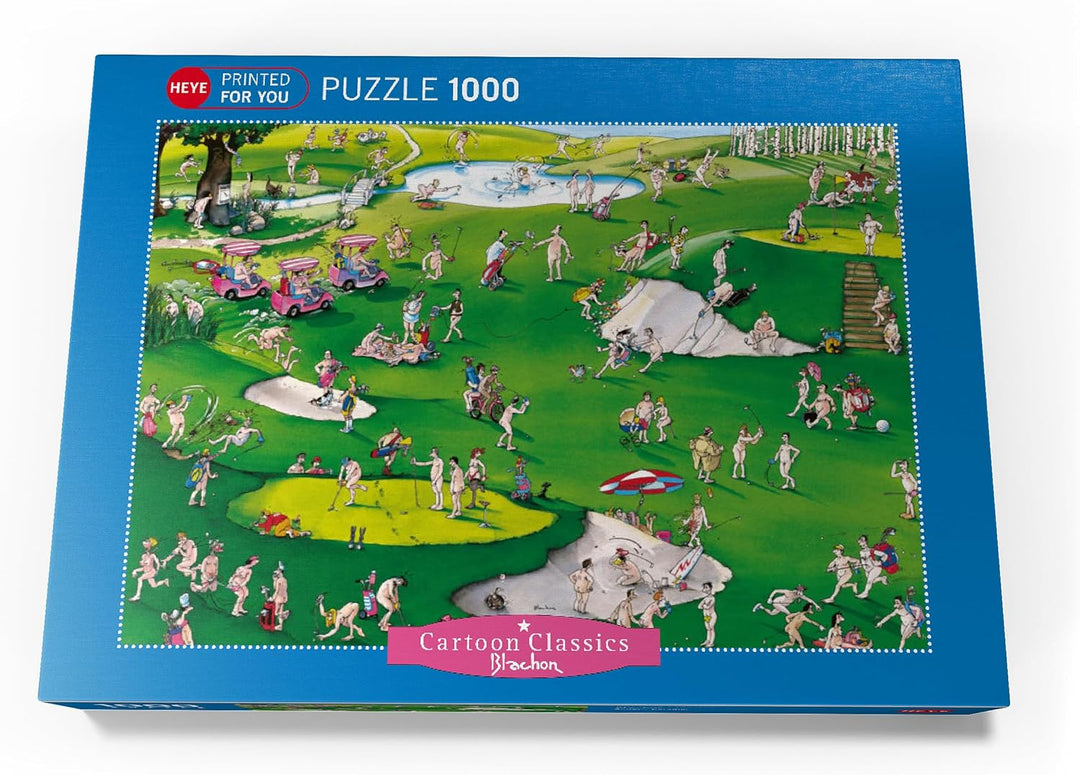 Golfer’s Paradise - Blachon - Cartoon Classics - Premium 1000 Teile Puzzle - MyPuzzle Sonderkollekti