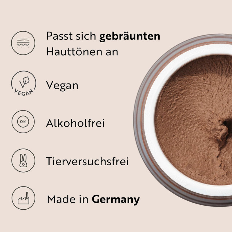 M. Asam Magic Finish Summer Teint Mit LSF 30 (30ml), 4-in-1 Primer, Make up, Puder & Concealer, Kasc