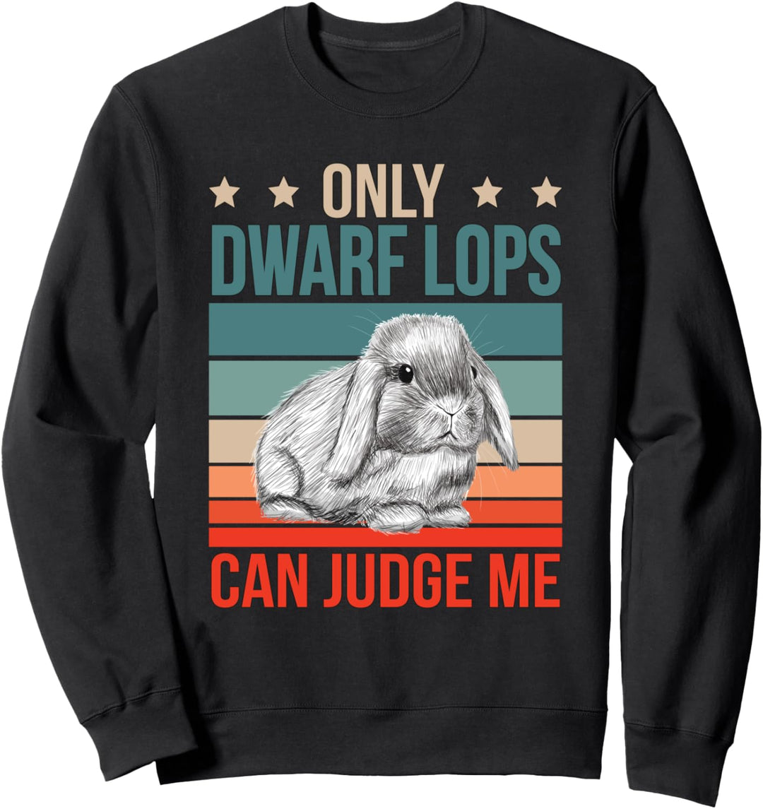 Zwergwidder Urteilen Kaninchen Zwergwidder Sweatshirt