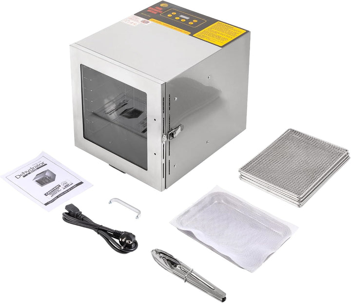 8 Ebenen Lebensmittel Dehydrator Maschine, Edelstahl Food Trockner für den Heimgebrauch, Trocknungsm