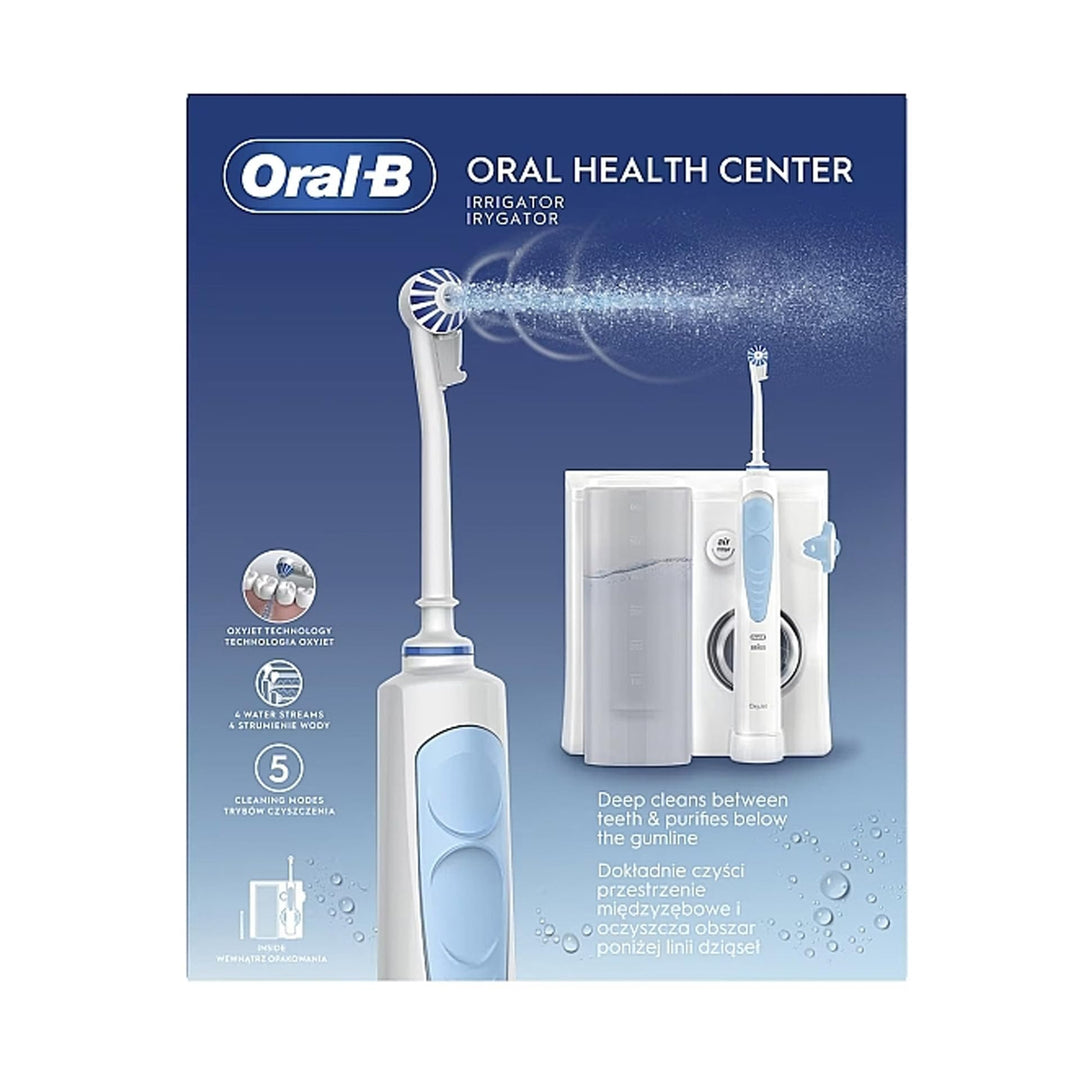 Oral-B Oxyjet Bewässerung, Weiss