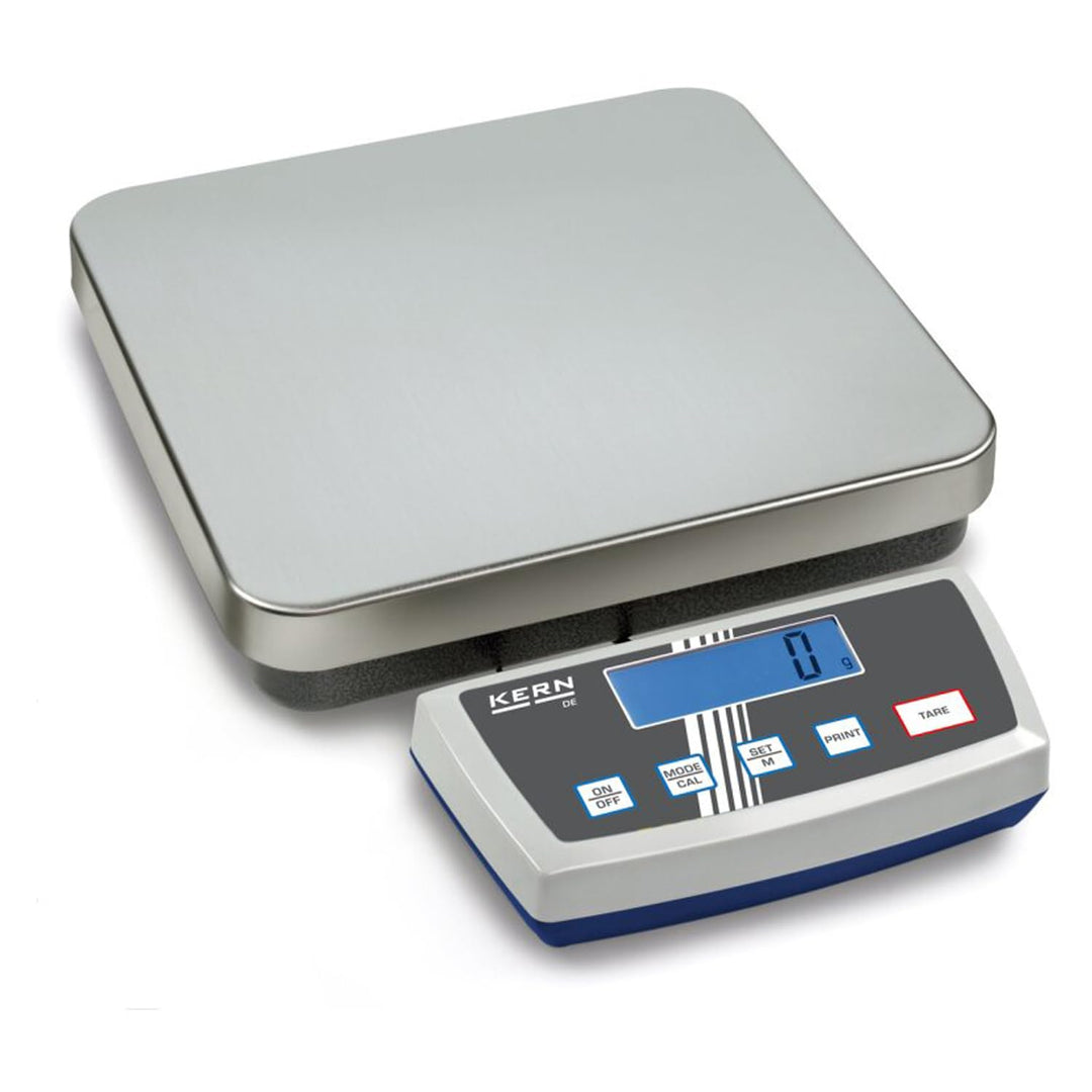 Plattformwaage - Multifunktionsmodell [Kern DE 6K0.5A] Präzision bis 0,5 g, Wägebereich max. 6 kg