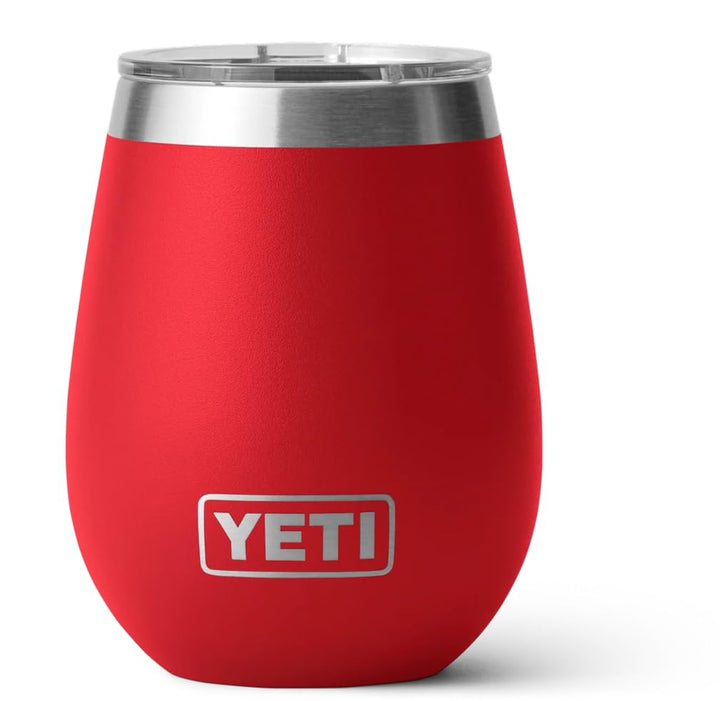 YETI Rambler Weinbecher, Rescue Red, 10oz (296ml), Rescue Red