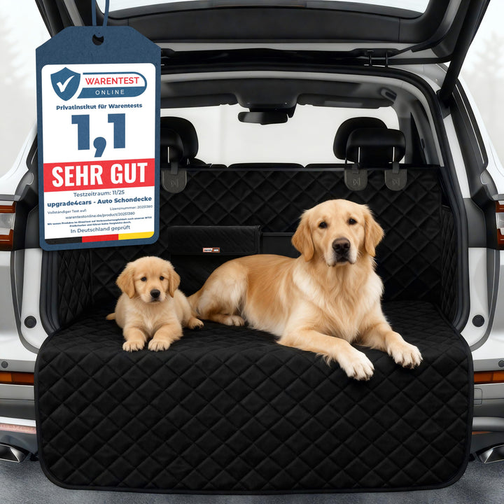 Upgrade4cars Premium Kofferraumschutz Hund mit Ladekantenschutz Wasserdicht & rutschfest | Auto Hund