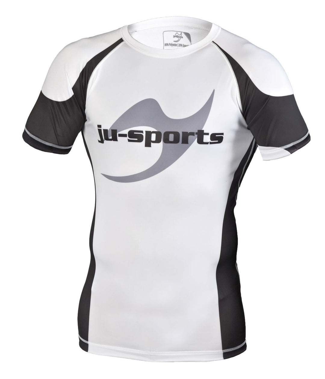 Ju-Sports Rashguard Pro C13 Kurzarm weiss L, L