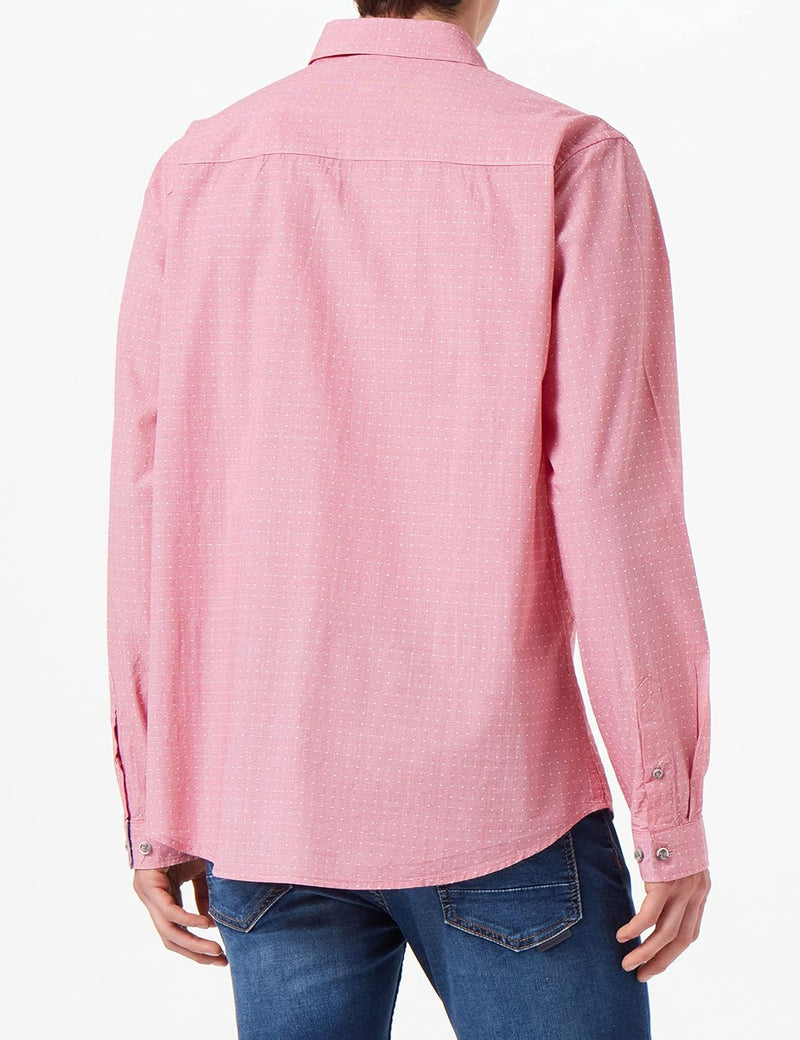 Stockerpoint Herren Astor Hemd XL Rot, XL Rot