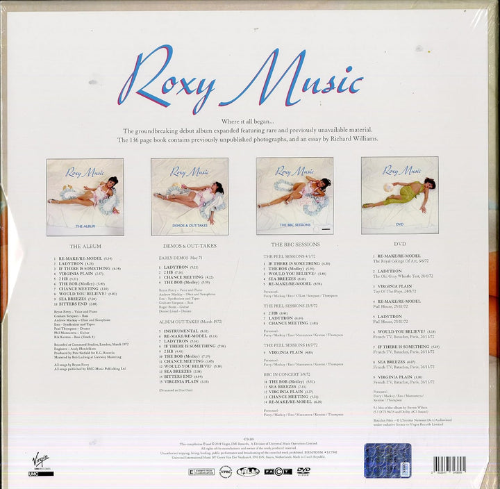 Roxy Music (Super Deluxe (Ltd. Edt.), Audio-CD