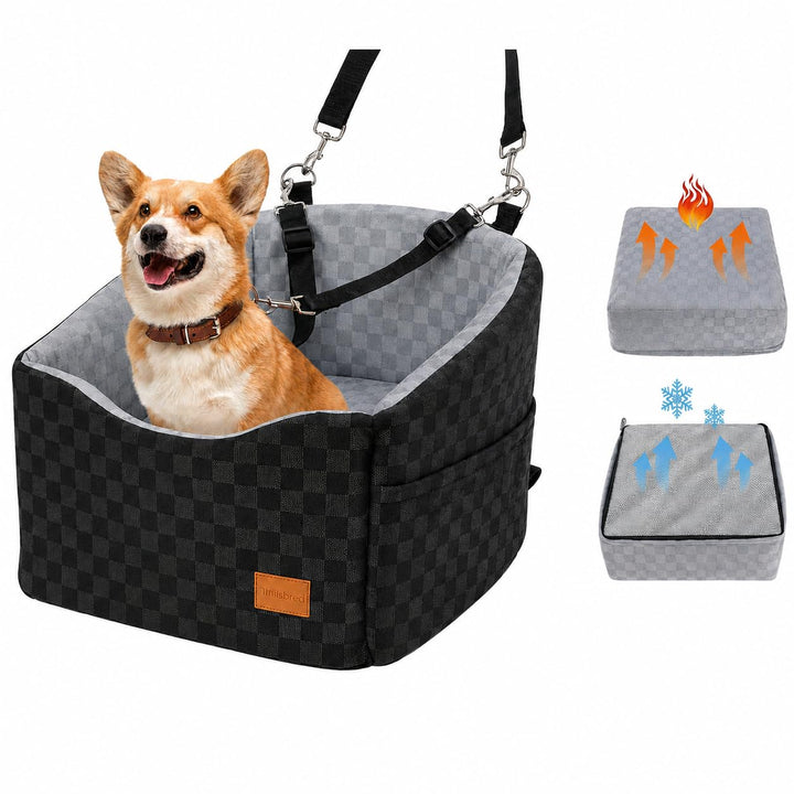 15 cm grosse Hunde-Autositze für kleine bis mittelgrosse Hunde unter 13,5 kg | 40 x 40 x 15 cm Eiers