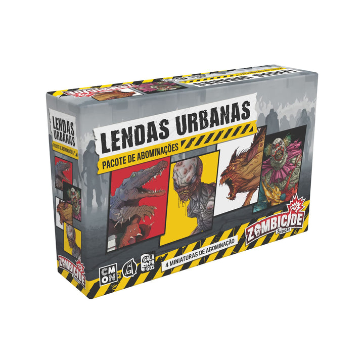 CMON, Zombicide 2. Edition – Urban Legends, Erweiterung, Kennerspiel, Dungeon Crawler, 1-6 Spieler,