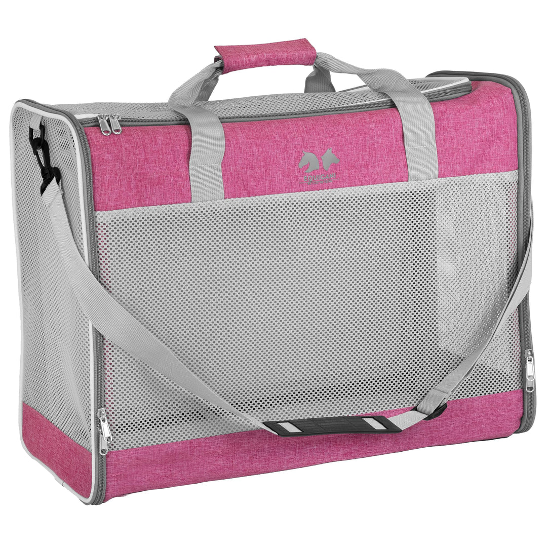 EQUICANI Travel1-Reisetasche für Hunde (pink)