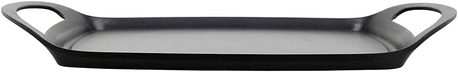 Crealys 513603 Plancha, 29x 23 cm, Aluguss, Schwarz