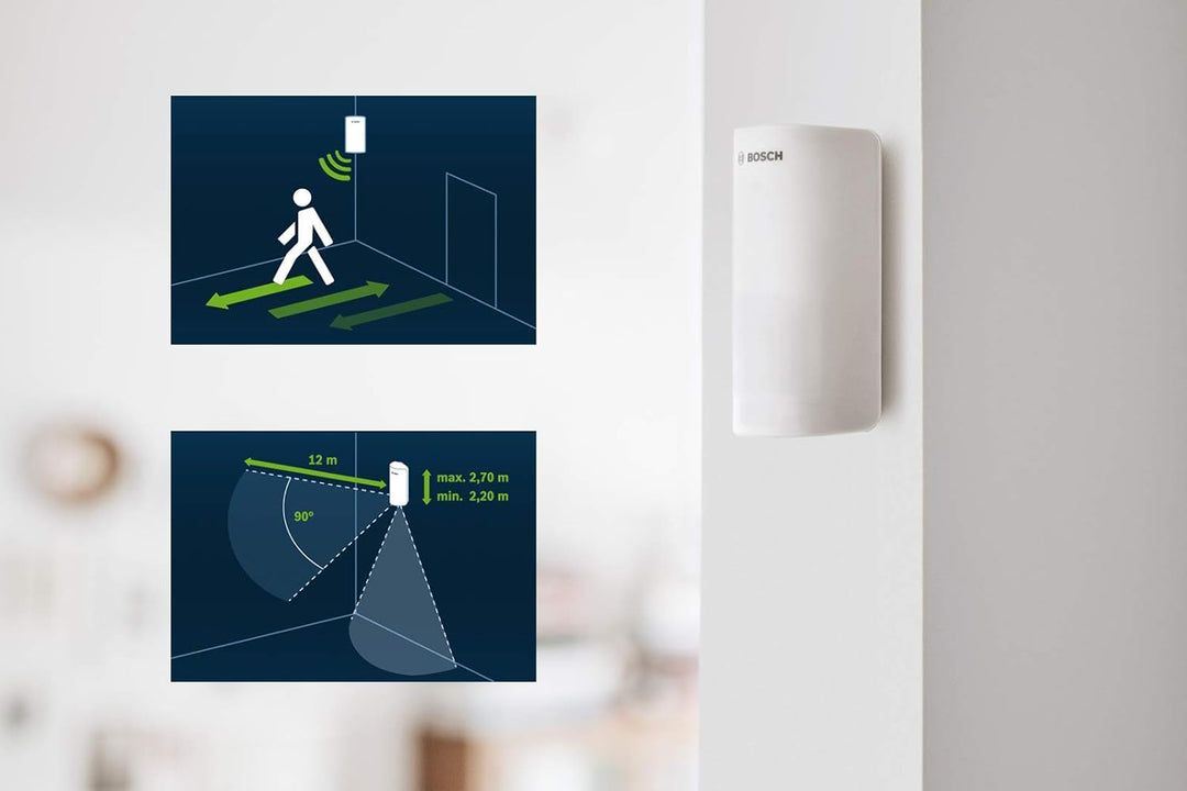 Bosch Smart Home Sicherheits-Basis-Set mit App kompatibel mit Apple HomeKit