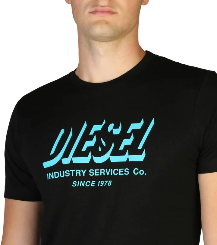 Diesel Herren T-diegor-k52 T-Shirt M Schwarz, M Schwarz