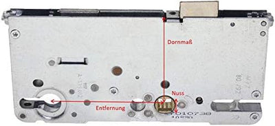 Roto Austausch-Hauptschloss Serie C600, 4592P8, Silber