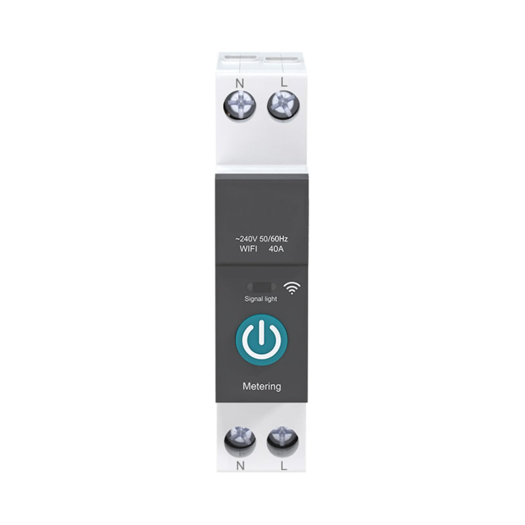 Din Rail Circuit Breaker Smart WIFI Switch Wireless Handy Fernbedienung 3 Timing-Modi Funktion für H