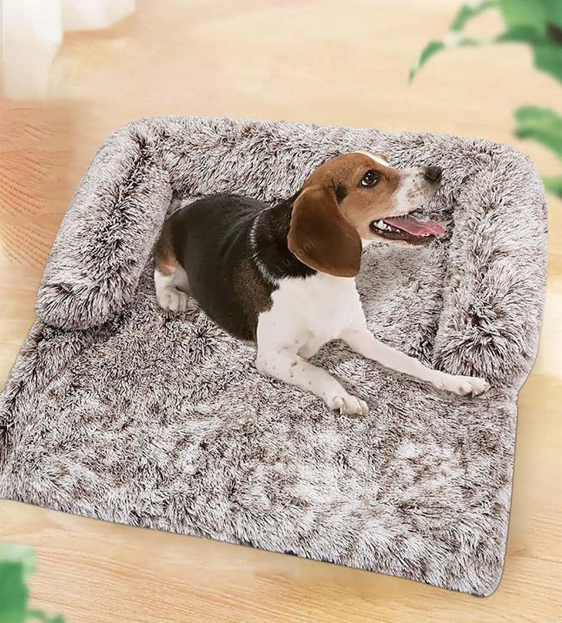 Vinnykud Couchkissen für Hunde und Katzen Plüsch Hundematte Grosse Hundebett Hundesofa Wasserfeste U