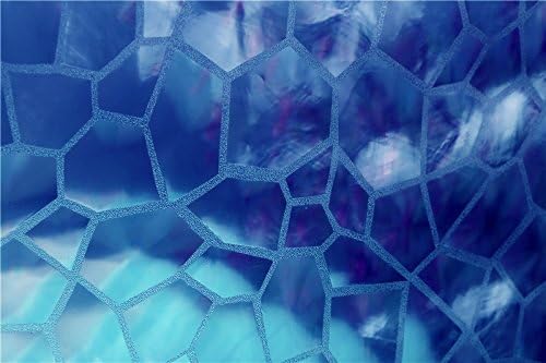 Adwaita Duschvorhang-Einlage, strapazierfähig, Eva-Kunststoff, schimmelfrei, 3D-Wasserwürfel, transp