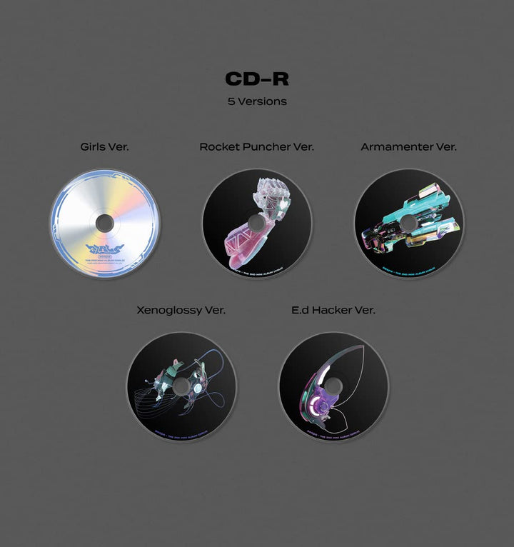 Dreamus aespa - 2nd Mini Album Girls DIGIPACK ver. CD (A+B+C+D+E ver. SET), SMK1455, A+b+c+d+e Ver.