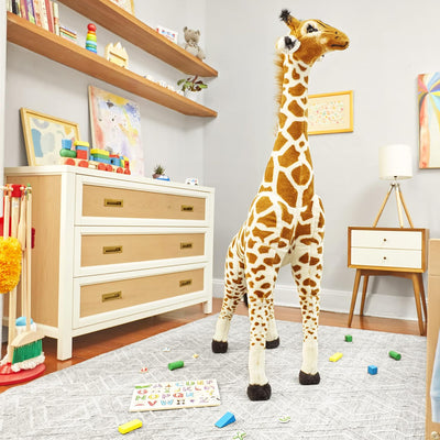 Melissa & Doug - Riesengiraffe - (Spielbereiche & Zimmerdekoration, lebensechtes Stofftier und Plüsc