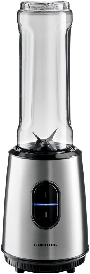 Grundig Standmixer, Edelstahl, Silber, 12 x 12 x 36 cm