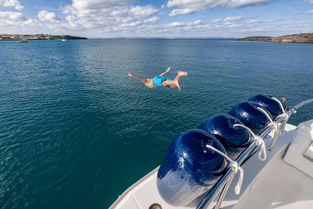 Polyform HTM-Serie (Loch durch Mitte) Bootsfender HTM-2 | 8.5 x 20.5 in. Weiss, HTM-2 | 8.5 x 20.5 i