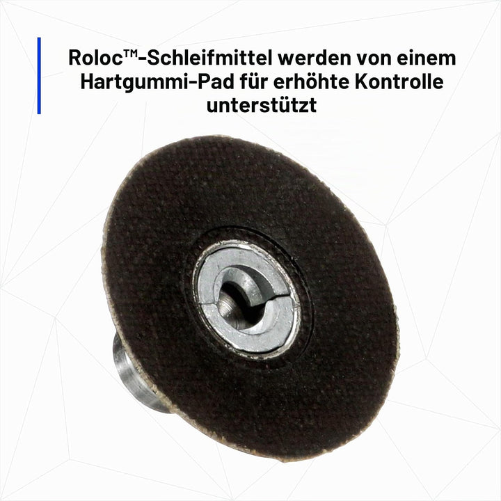 3M Roloc Disc Pad Assembly 05539, 5,1 cm, Schnellwechsel, langlebiges Backup Pad, 1