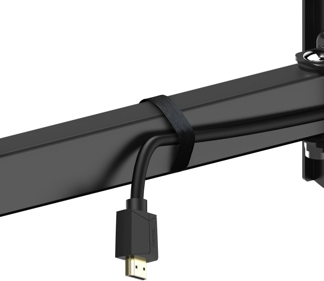 Hama TV Wandhalterung schwenkbar, neigbar, ausziehbar (TV Wandhalterung 32-75 Zoll, VESA 75x75 bis V