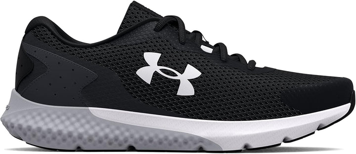 Under Armour Herren Charged Rogue 3 Mesh Leichte Laufschuhe 40 EU Black Mod Gray White, 40 EU Black