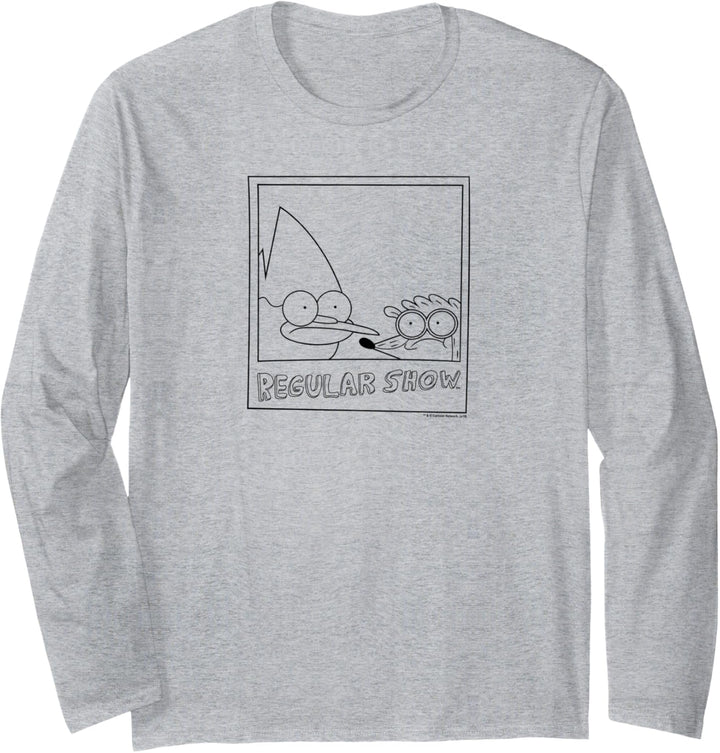 Regular Show Poloroid Langarmshirt