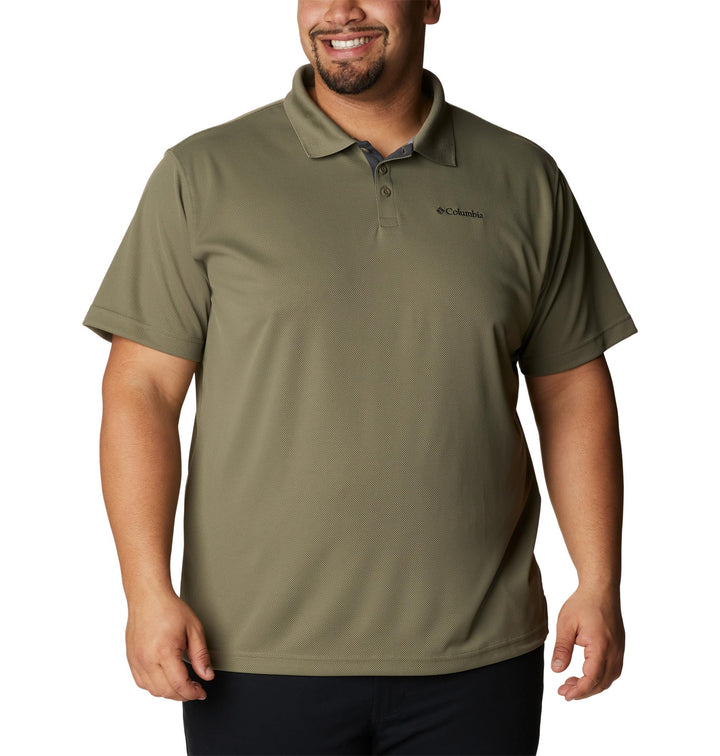 Columbia Herren Utilizer Polo Poloshirt (1er Pack) S Steingrün, S Steingrün