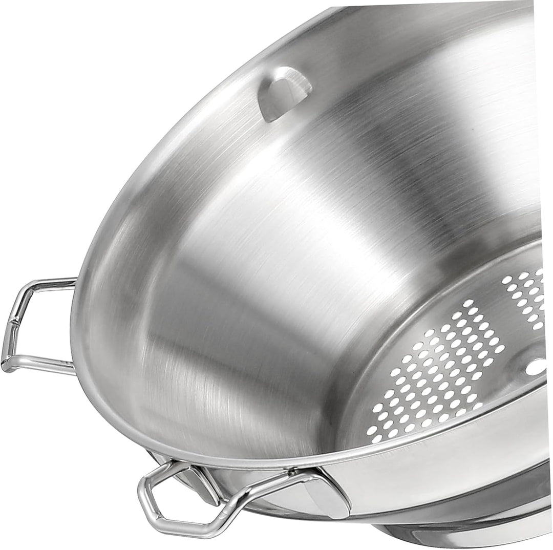 BESTonZON 1 Stück Edelstahlstampfer Rebe Tomaten Professioneller Mixer Orangenpresse Kartoffelpresse