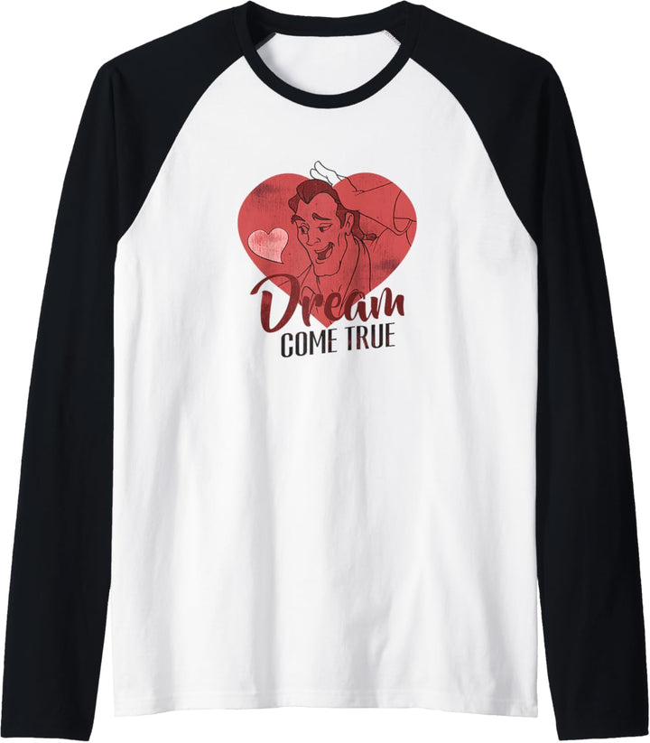 Disney Villains Valentinstag Gaston Dream Come True Raglan