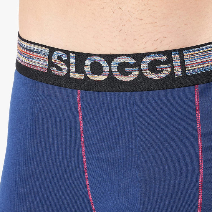 Sloggi Herren Retroshorts (6er Pack) XXL Twilight Blue, XXL Twilight Blue