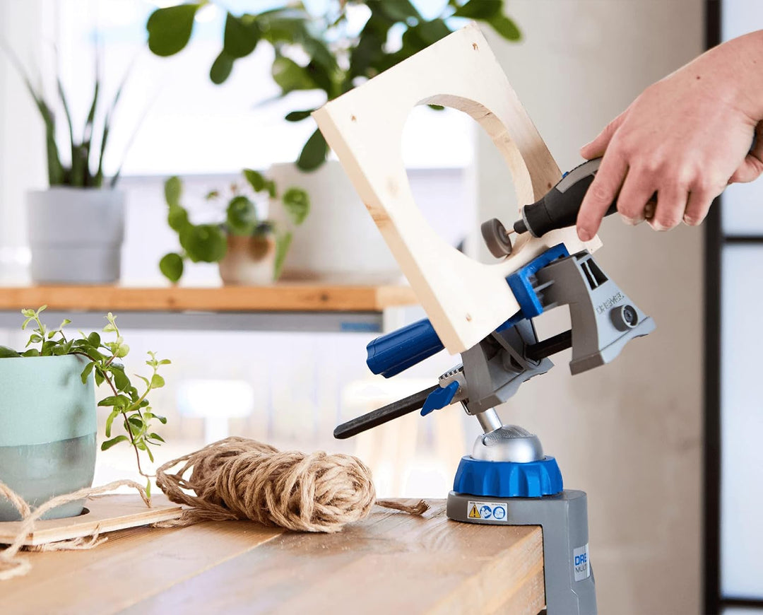 Dremel 2500-01 Drehwerkzeug Multi-Vise, grau, Grau