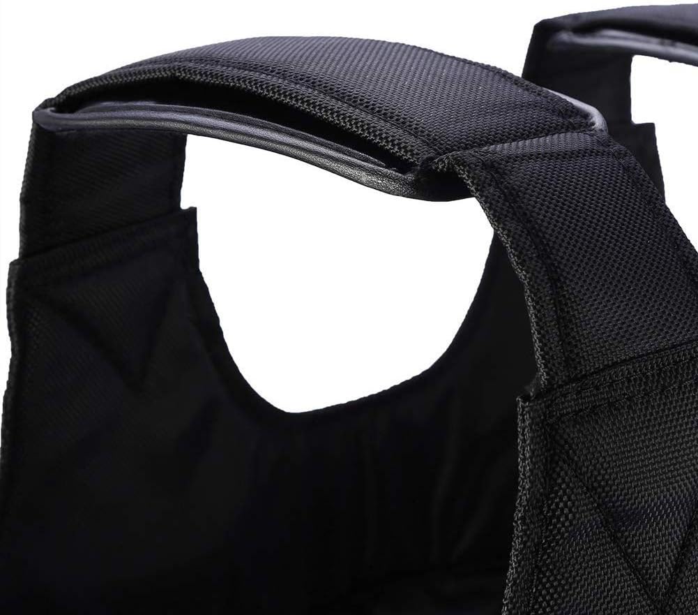 Verstellbare Gewichtsweste, Gewichtstrainingsweste Boxtrainingsweste Fitnesstrainingsweste. 20kg / 5
