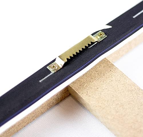 Wandbilder Fensterblick Strand Meer Palmen - Modern Canvas Leinwandbild XXL Illusion Fenster Schlafz