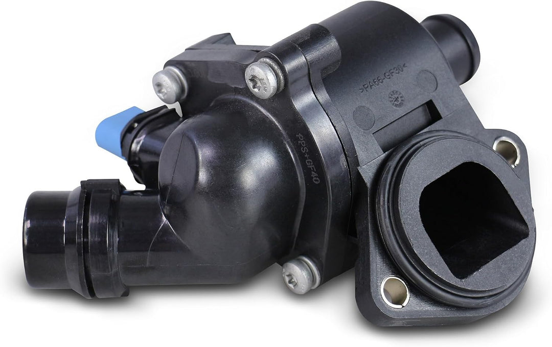 febi bilstein 100313 Thermostat mit Gehäuse, Dichtung und Temperaturschalter , 1 Stück