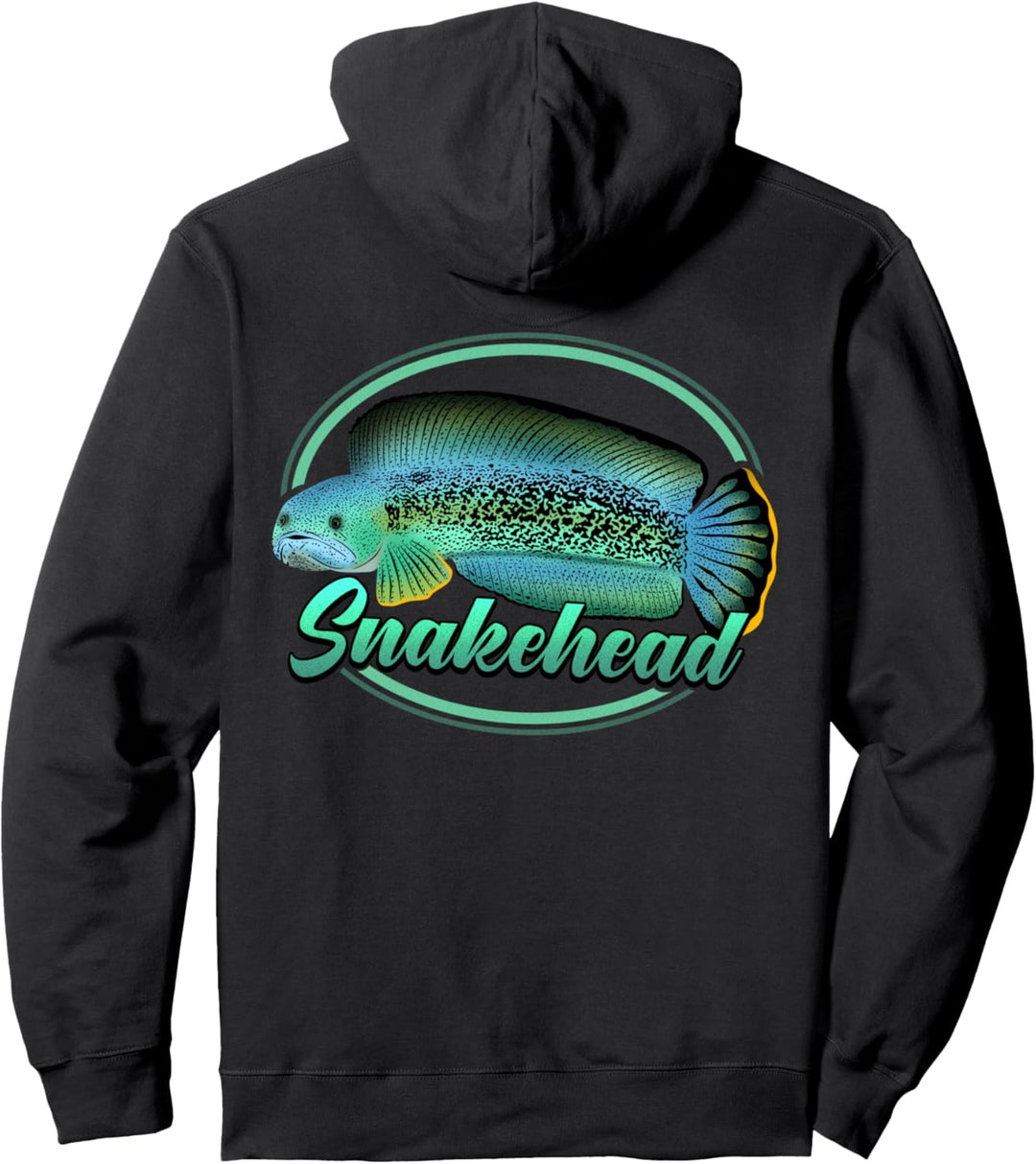 Snakehead Channa Aquarium-Zierfische Pullover Hoodie