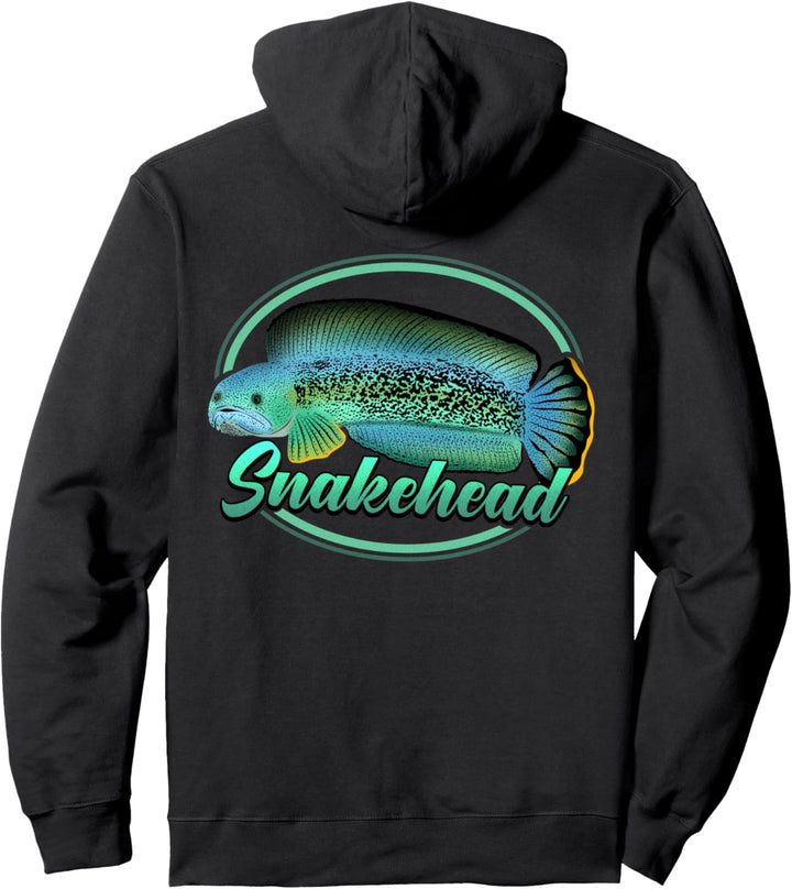 Snakehead Channa Aquarium-Zierfische Pullover Hoodie