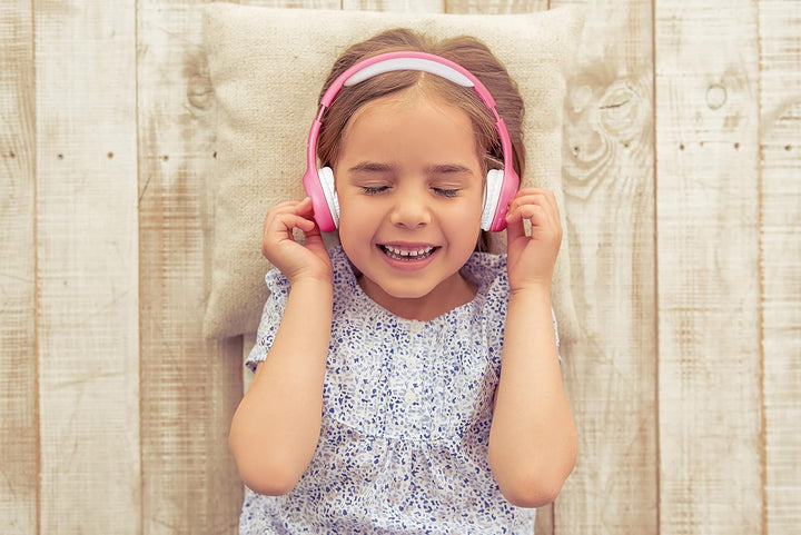 Lenco HPB-110 Kinder Bluetooth Kopfhörer Bluetooth 5.0-85db ,250mAh Freisprechfunktion Micro USB fal