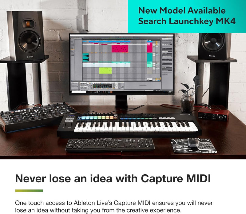 Novation Launchkey 49 [MK3] MIDI-Controller-Keyboard – Nahtlose Integration in Ableton Live. Akkordm