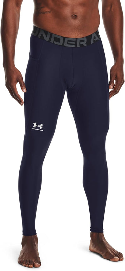 Under Armour Herren UA HG Armour Leggings, lange Sportleggings; atmungsaktive enganliegende Laufhose