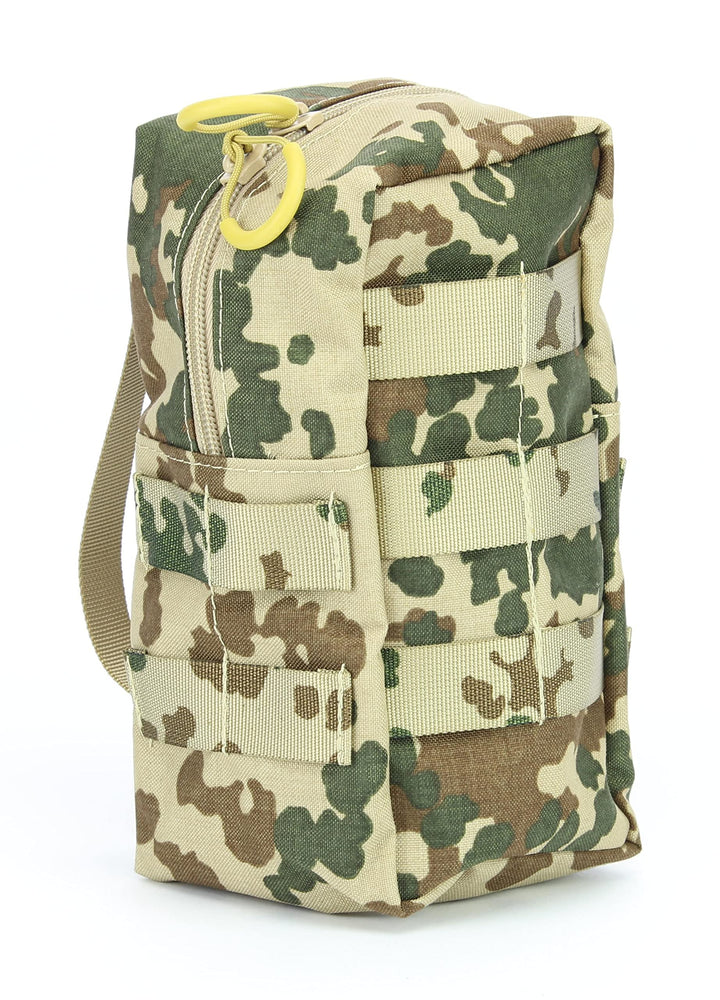 Zentauron Reissverschlusstasche Small mit MOLLE-System I BW-Tasche, Rucksack Zusatztasche aus Cordur